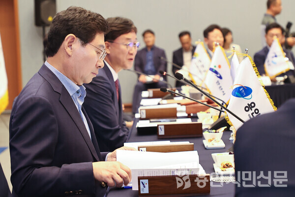 이상일 시장은 지난 13일 열린 경기도시장군수협의회 정기회의에서 도비 기준보조율 상향을 제안했다.