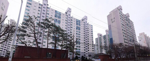 수지 한국아파트 전경(네이버 지도 캡쳐)